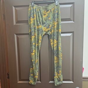 L.L. Bean Men's Camouflage Leggings - Green and Yellow HUNTING SEASON is here